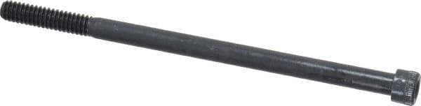 Holo-Krome - 1/4-20 UNC Hex Socket Drive, Socket Cap Screw - Alloy Steel, Black Oxide Finish, Partially Threaded, 4-1/2" Length Under Head - Industrial Tool & Supply