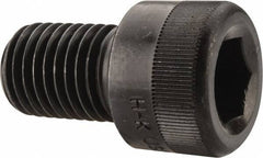 Holo-Krome - 1-8 UNC Hex Socket Drive, Socket Cap Screw - Alloy Steel, Black Oxide Finish, Fully Threaded, 1-1/2" Length Under Head - Industrial Tool & Supply