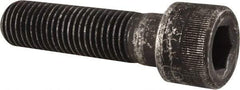 Holo-Krome - 1-8 UNC Hex Socket Drive, Socket Cap Screw - Alloy Steel, Black Oxide Finish, Partially Threaded, 3-3/4" Length Under Head - Industrial Tool & Supply