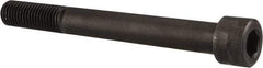 Holo-Krome - 1-8 UNC Hex Socket Drive, Socket Cap Screw - Alloy Steel, Black Oxide Finish, Partially Threaded, 8-1/2" Length Under Head - Industrial Tool & Supply