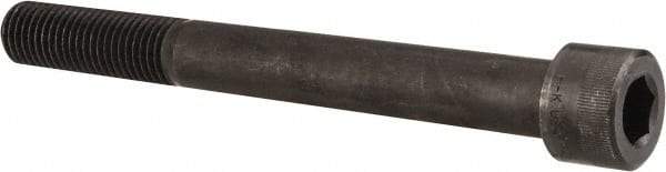 Holo-Krome - 1-8 UNC Hex Socket Drive, Socket Cap Screw - Alloy Steel, Black Oxide Finish, Partially Threaded, 9" Length Under Head - Industrial Tool & Supply