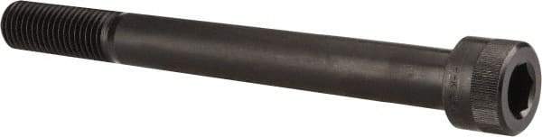 Holo-Krome - 1-8 UNC Hex Socket Drive, Socket Cap Screw - Alloy Steel, Black Oxide Finish, Partially Threaded, 9-1/2" Length Under Head - Industrial Tool & Supply