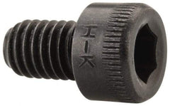Holo-Krome - #10-32 UNF Hex Socket Drive, Socket Cap Screw - Alloy Steel, Black Oxide Finish, Fully Threaded, 5/16" Length Under Head - Industrial Tool & Supply