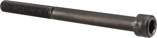 Holo-Krome - 5/16-24 UNF Hex Socket Drive, Socket Cap Screw - Alloy Steel, Black Oxide Finish, Partially Threaded, 3-1/2" Length Under Head - Industrial Tool & Supply