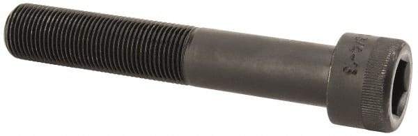 Holo-Krome - 3/4-16 UNF Hex Socket Drive, Socket Cap Screw - Alloy Steel, Black Oxide Finish, Partially Threaded, 4-1/2" Length Under Head - Industrial Tool & Supply