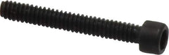 Made in USA - #2-56 UNC Hex Socket Drive, Socket Cap Screw - Alloy Steel, Black Oxide Finish, Fully Threaded, 5/8" Length Under Head - Industrial Tool & Supply