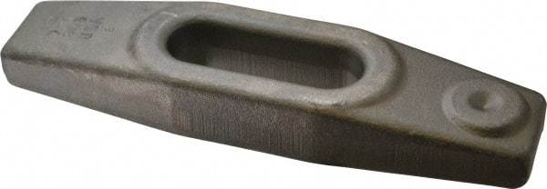 Gibraltar - 13/16" Stud, 2" Travel, 8" OAL x 2-1/8" Overall Width x 1-1/8" Overall Height, Heel Clamp - Grade ASTM A521 Class CA Forged Steel, 2-13/16" Long x 13/16" Wide Slot - Industrial Tool & Supply