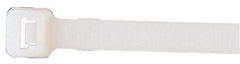 Made in USA - 48-9/16" Long Natural (Color) Nylon Standard Cable Tie - 175 Lb Tensile Strength, 2.29mm Thick, 9" Max Bundle Diam - Industrial Tool & Supply