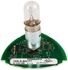 Edwards Signaling - Incandescent Lamp, Clear, Steady, Stackable Tower Light Module - 24 VDC, 0.32 Amp, IP54, IP65 Ingress Rating, 3R, 4X NEMA Rated, Panel Mount, Pipe Mount - Industrial Tool & Supply