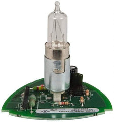 Edwards Signaling - Halogen Lamp, Clear, Flashing, Stackable Tower Light Module - 120 VAC, 0.11 Amp, IP54, IP65 Ingress Rating, 3R, 4X NEMA Rated, Panel Mount, Pipe Mount - Industrial Tool & Supply