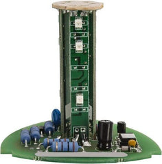 Edwards Signaling - LED Lamp, Blue, Flashing, Stackable Tower Light Module - 24 VDC, 0.06 Amp, IP54, IP65 Ingress Rating, 3R, 4X NEMA Rated, Panel Mount, Pipe Mount - Industrial Tool & Supply