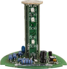 Edwards Signaling - LED Lamp, Blue, Flashing, Stackable Tower Light Module - 120 VAC, 0.02 Amp, IP54, IP65 Ingress Rating, 3R, 4X NEMA Rated, Panel Mount, Pipe Mount - Industrial Tool & Supply