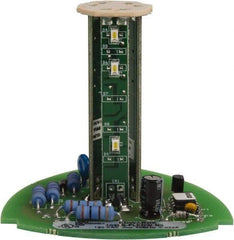 Edwards Signaling - LED Lamp, White, Flashing, Stackable Tower Light Module - 120 VAC, 0.02 Amp, IP54, IP65 Ingress Rating, 3R, 4X NEMA Rated, Panel Mount, Pipe Mount - Industrial Tool & Supply