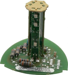 Edwards Signaling - LED Lamp, Blue, Steady, Stackable Tower Light Module - 120 VAC, 0.02 Amp, IP54, IP65 Ingress Rating, 3R, 4X NEMA Rated, Panel Mount, Pipe Mount - Industrial Tool & Supply