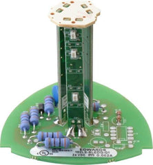 Edwards Signaling - LED Lamp, Green, Steady, Stackable Tower Light Module - 24 VDC, 0.06 Amp, IP54, IP65 Ingress Rating, 3R, 4X NEMA Rated, Panel Mount, Pipe Mount - Industrial Tool & Supply