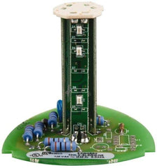 Edwards Signaling - LED Lamp, Green, Steady, Stackable Tower Light Module - 120 VAC, 0.02 Amp, IP54, IP65 Ingress Rating, 3R, 4X NEMA Rated, Panel Mount, Pipe Mount - Industrial Tool & Supply