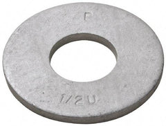 Armor Coat - 7/8" Screw, Grade 8 Alloy Steel USS Flat Washer - 15/16" ID x 2-1/4" OD, 0.141" Thick - Industrial Tool & Supply