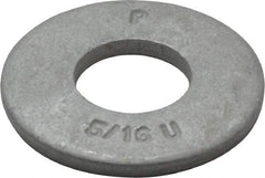 Armor Coat - 5/16" Screw, Grade 8 Alloy Steel USS Flat Washer - 3/8" ID x 7/8" OD, 0.094" Thick - Industrial Tool & Supply