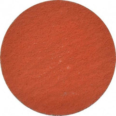 3M - 2" Disc Diam, 100 Grit, Ceramic Alumina Quick Change Disc - Type R Attaching System, Coated, Orange, Fine Grade, 25,000 RPM, 777F Series - Industrial Tool & Supply