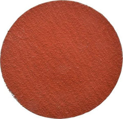 3M - 3" Disc Diam, 100 Grit, Ceramic Quick Change Disc - Type R Attaching System, Coated, Orange, Fine Grade, 20,000 RPM, 777F Series - Industrial Tool & Supply
