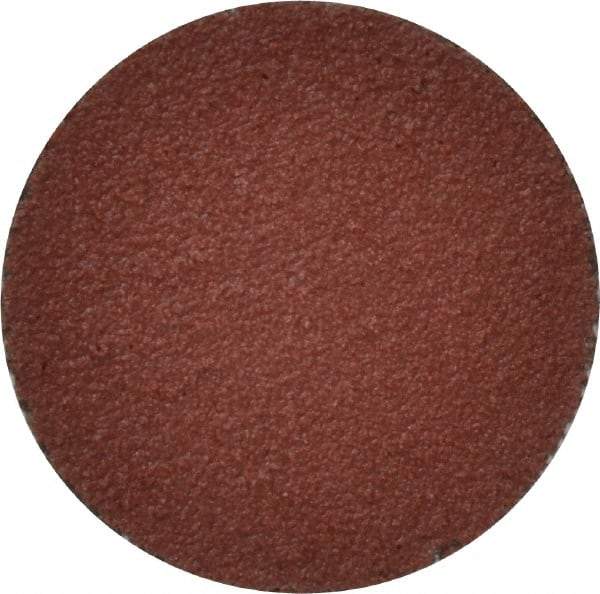 3M - 1-1/2" Disc Diam, 80 Grit, Ceramic Quick Change Disc - Type R Attaching System, Coated, Brown, Medium Grade, 30,000 RPM, 963G Series - Industrial Tool & Supply