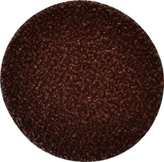 3M - 2" Disc Diam, 36 Grit, Ceramic Quick Change Disc - Type S Attaching System, Coated, Brown, Very Coarse Grade, 25,000 RPM, 963G Series - Industrial Tool & Supply