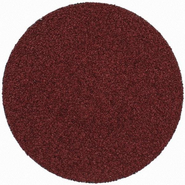 3M - 3" Disc Diam, 50 Grit, Ceramic Quick Change Disc - Type S Attaching System, Coated, Brown, Coarse Grade, 20,000 RPM, 963G Series - Industrial Tool & Supply