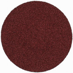 3M - 3" Disc Diam, 50 Grit, Ceramic Quick Change Disc - Type S Attaching System, Coated, Brown, Coarse Grade, 20,000 RPM, 963G Series - Industrial Tool & Supply