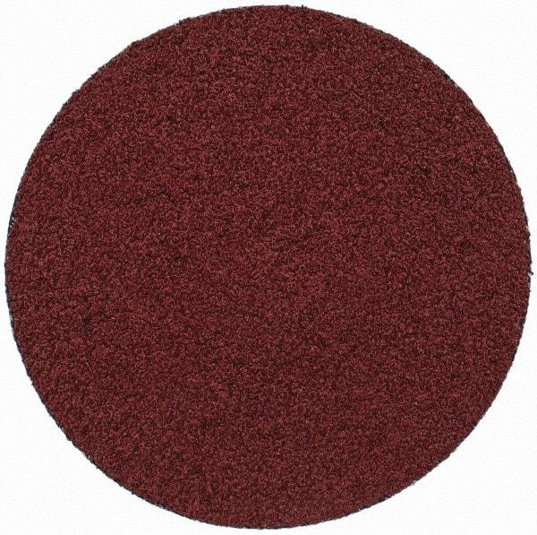 3M - 3" Disc Diam, 60 Grit, Ceramic Quick Change Disc - Type S Attaching System, Coated, Brown, Medium Grade, 20,000 RPM, 963G Series - Industrial Tool & Supply