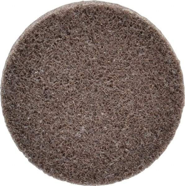 3M - 2" Disc Diam, Aluminum Oxide Quick Change Disc - Type R Attaching System, Nonwoven, Tan, Medium Grade, 22,100 RPM - Industrial Tool & Supply