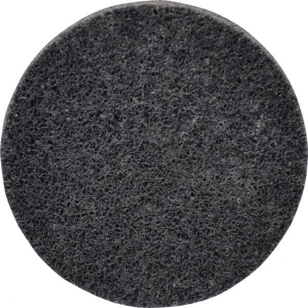 3M - 2" Disc Diam, Silicon Carbide Quick Change Disc - Type R Attaching System, Nonwoven, Gray, Fine Grade, 22,100 RPM - Industrial Tool & Supply