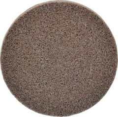 3M - 3" Disc Diam, Aluminum Oxide Quick Change Disc - Type R Attaching System, Nonwoven, Tan, Medium Grade, 15,100 RPM - Industrial Tool & Supply