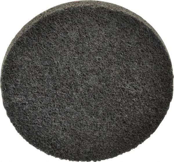 3M - 3" Disc Diam, Silicon Carbide Quick Change Disc - Type R Attaching System, Nonwoven, Gray, Fine Grade, 15,100 RPM - Industrial Tool & Supply