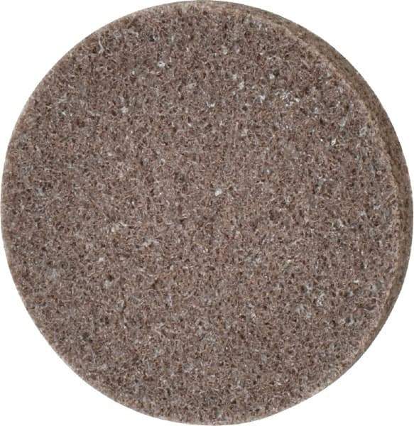 3M - 2" Disc Diam, Aluminum Oxide Quick Change Disc - Type S Attaching System, Nonwoven, Tan, Medium Grade, 22,100 RPM - Industrial Tool & Supply