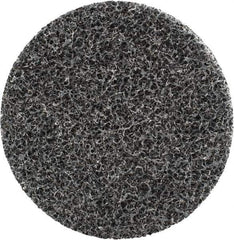 3M - 2" Disc Diam, Silicon Carbide Quick Change Disc - Type S Attaching System, Nonwoven, Gray, Fine Grade, 22,100 RPM - Industrial Tool & Supply