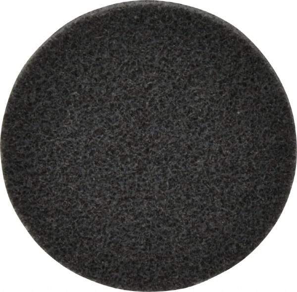 3M - 3" Disc Diam, Silicon Carbide Quick Change Disc - Type S Attaching System, Nonwoven, Gray, Fine Grade, 15,100 RPM - Industrial Tool & Supply