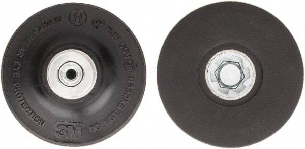 3M - 3" Diam Quick-Change Type P Disc Backing Pad - Hard Density, 20,000 RPM, Roloc TP Compatible - Industrial Tool & Supply
