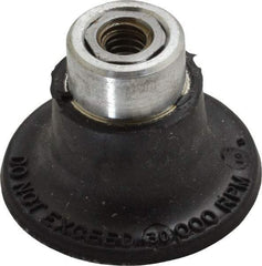 3M - 1-1/2" Diam Quick-Change Type R Disc Backing Pad - Soft Density, 30,000 RPM, Roloc TR Compatible - Industrial Tool & Supply