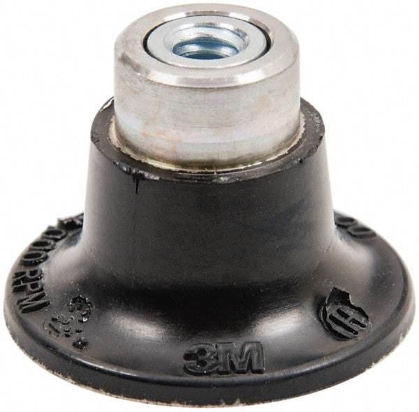 3M - 1-1/2" Diam Quick-Change Type S Disc Backing Pad - Hard Density, 30,000 RPM, Roloc TS Compatible - Industrial Tool & Supply