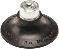 3M - 2" Diam Quick-Change Type S Disc Backing Pad - Medium Density, 25,000 RPM, Roloc TS Compatible - Industrial Tool & Supply