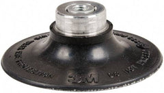 3M - 3" Diam Quick-Change Type S Disc Backing Pad - Medium Density, 18,000 RPM, Roloc TS Compatible - Industrial Tool & Supply