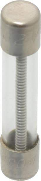 Cooper Bussmann - 32 VAC/VDC, 15 Amp, Time Delay Miniature Glass Fuse - 1-1/4" OAL, 1/4" Diam - Industrial Tool & Supply