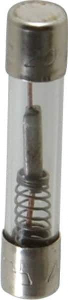 Cooper Bussmann - 32 VAC/VDC, 20 Amp, Time Delay Miniature Glass Fuse - 1-1/4" OAL, 1/4" Diam - Industrial Tool & Supply