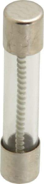 Cooper Bussmann - 250 VAC, 32 VDC, 3 Amp, Time Delay Miniature Glass Fuse - 1-1/4" OAL, 1/4" Diam - Industrial Tool & Supply