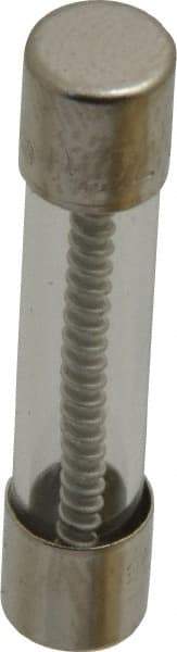 Cooper Bussmann - 250 VAC, 32 VDC, 7 Amp, Time Delay Miniature Glass Fuse - 1-1/4" OAL, 1/4" Diam - Industrial Tool & Supply