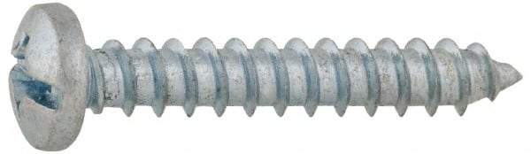 Value Collection - #12 Pan Head Phillips Sheet Metal Screw - Steel, 3/4" Length Under Head, Grade 2 - Industrial Tool & Supply