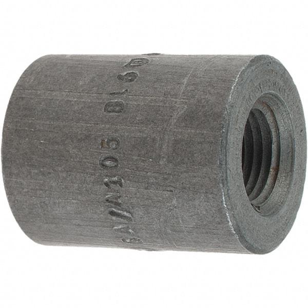 Made in USA - Size 1/8", Class 3,000, Forged Carbon Steel Black Pipe End Cap - 3,000 psi, Threaded End Connection - Industrial Tool & Supply