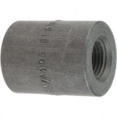 Made in USA - Size 1/8", Class 3,000, Forged Carbon Steel Black Pipe End Cap - 3,000 psi, Threaded End Connection - Industrial Tool & Supply