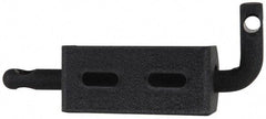 Made in USA - Aluminum and Steel Frame Wall Mounting Kit - Black Wrinkle - Industrial Tool & Supply