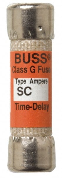 Cooper Bussmann - 300 VDC, 480 VAC, 45 Amp, Time Delay Size Rejecting/NonRejecting Fuse - Industrial Tool & Supply